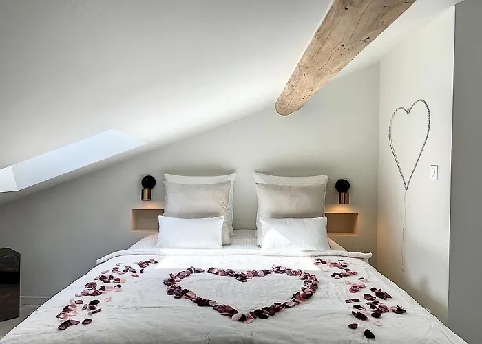 Appartamento Cocon Blanc Calin Avec Jacuzzi Privatif - Loveroom Insolite Saint-Etienne (Loire)